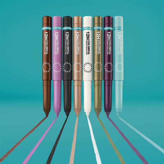 COLORFUL EYESHAD&LINER white matte